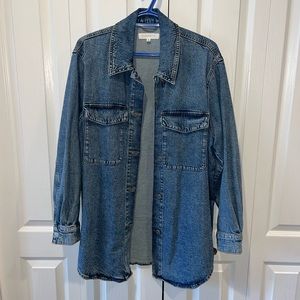 Dynamite Denim Shacket